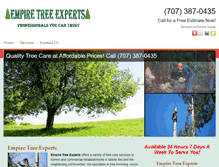 Tablet Screenshot of empiretreeexperts.net